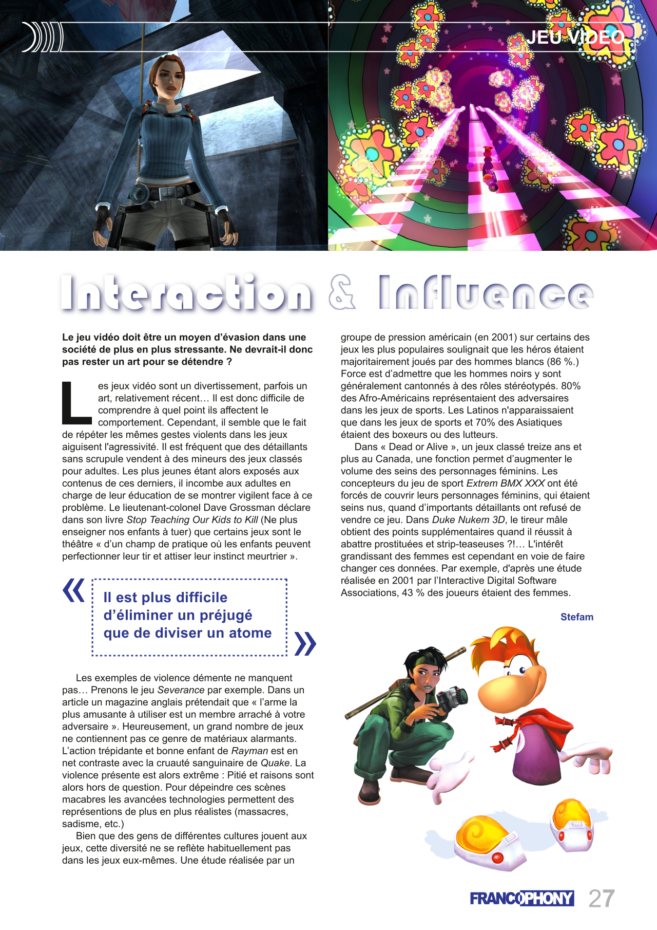 Magazine Francophony no 07 page 27