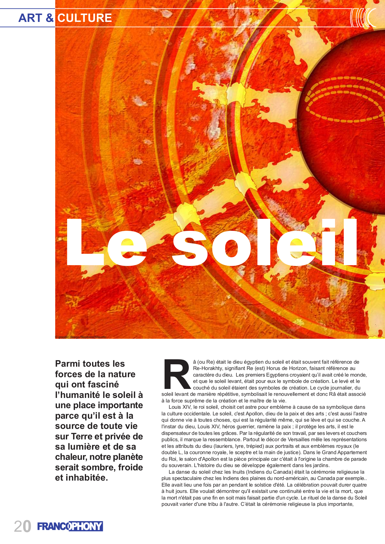 Magazine Francophony no 10 page 20