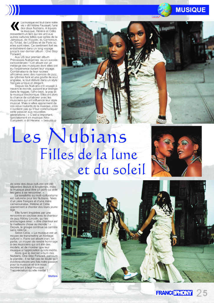 Magazine Francophony